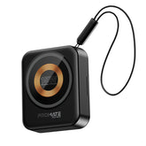 مجموعة بروميت 16 في 1 فائقة الصغر متعددة الوظائف للهواتف المحمولة، علبة تخزين شاحن لاسلكي متوافق مع ماج سيف بقوة 15 واط، أسود