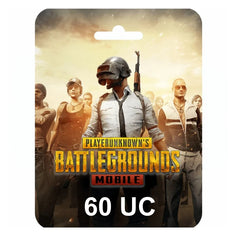 Pubg E-Card PUBG Game Point - (60 UC) - 1