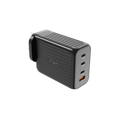 XPower GW200B 200W 4 Output PD 3.0/Qc/Scp Gan Wall Charger - Black