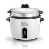B+D Rice Cooker w Steaming Tray, Glass Lid 2.5L 1100W
