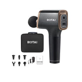 ROTAI Big Massage Gun – 3 Modes, 6 Attachment