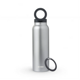 RINGO WATER BOTTLE 32 OZ SCREW LID / BOOSTER RING, STAINLESS
