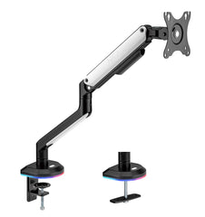 Sades Apep SA-MA02 Single Monitor Mount Arm (Max size 32"/9KG Per ARM) - White