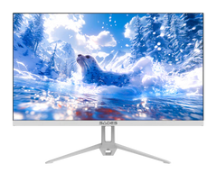 SADES SD-Seal SA-F05F22W V2 22" FHD, 144Hz Refresh Rate, 1ms Response Time, HDMI 2.1 Flat VA Gaming Monitor - White