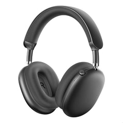 Promate High-Definition Hybrid ANC Headphones with 360° Spatial Audio,Black