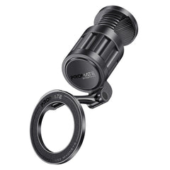 Promate - 360° Rotating Magnetic Smartphone Grip-On Mount ,black