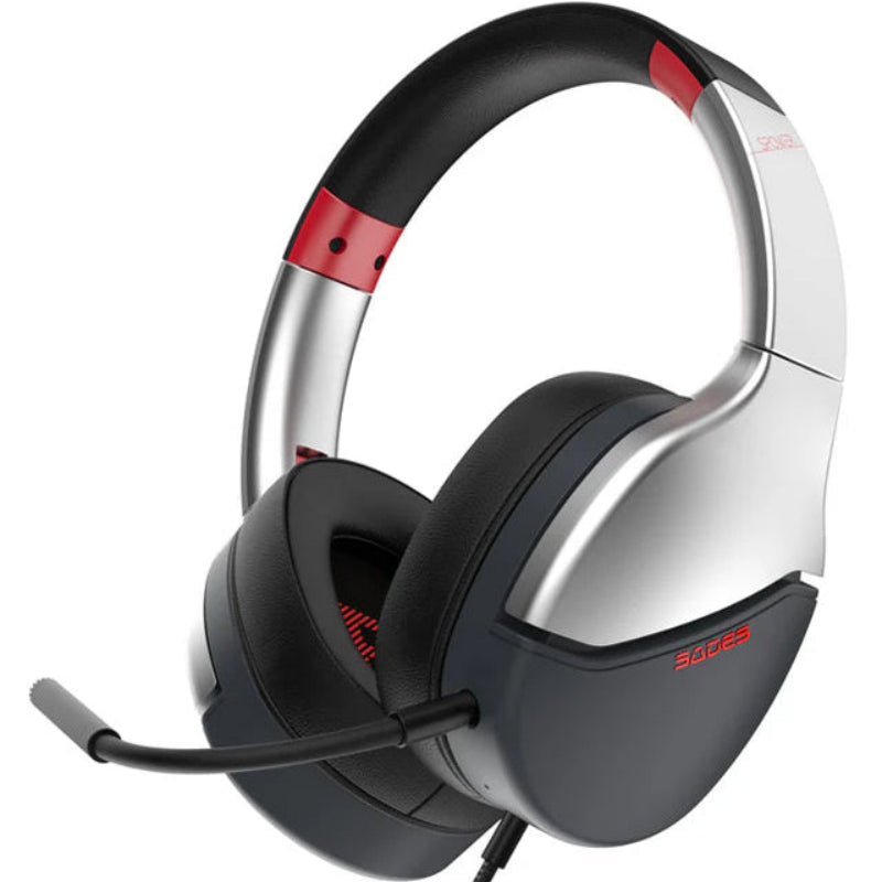 Sades Gaming Headset Spower SA-725 - Silver