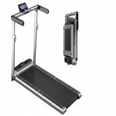 Foldable Walking Pad Treadmill for Home Fitness 120Kg Capacity - Silver
