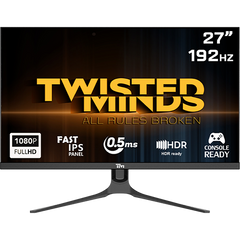 شاشة ألعاب Twisted Minds مقاس 27 بوصة بدقة FHD ومعدل تحديث 192 هرتز، طراز M27FHD192IPS