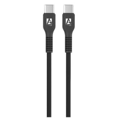 A-Team 2m Type C to Type C Nylon Bending Resistant Cable - USB03,Black