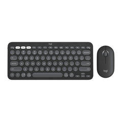 Logitech Pebble 2 Keyboard Mouse Combo - Tonal Graphite (Eng/Arb)