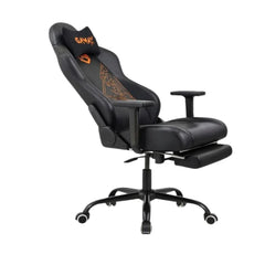 Gamax leather Gaming Chair Model BS-7969 with Foot Rest - Black (Installation Not Included)