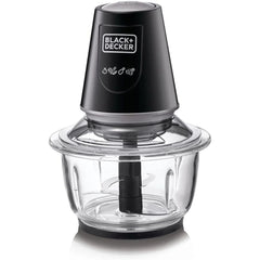 Black & Decker Glass Bowl Chopper 1.2L 400W