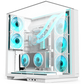 Acer V333W Mid Tower Gaming PC Case – White (8-Fans)