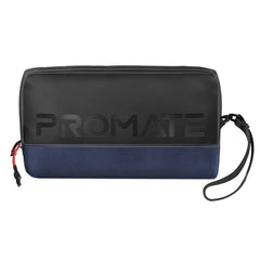 Promate Lightweight Tech Essential Organizer Pouch Bag with Multiple Pockets ,Blue
