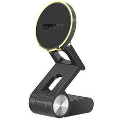 Promate - MagSafe Compatible Extendable Camera Mount & Folding Stand,Black