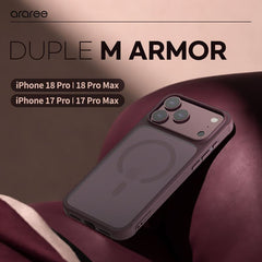 Araree Duple Magsafe Armor Cover For iPhone 18 Pro Max/iPhone 17 Pro Max -White