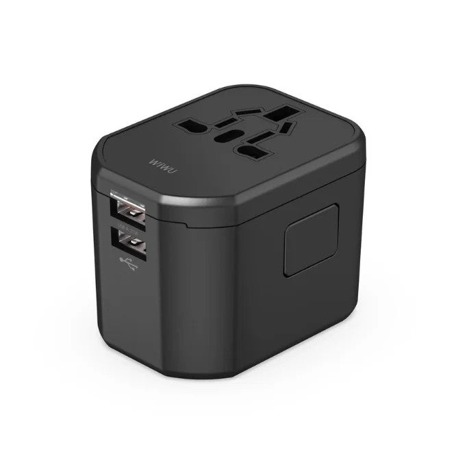 WIWU Wi-UA001 2.4A Universal Adapter Black