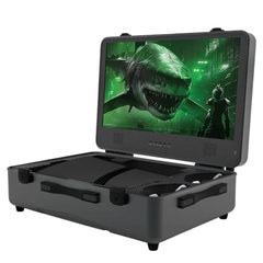 Bundle : SharX QUEST Gaming Suitcase (PQ-24Q165I) – 24" QHD Monitor + DXRacer Master XL Gaming Chair - Black