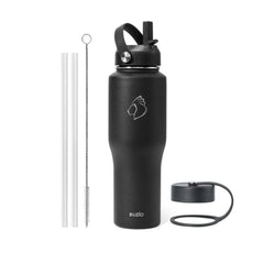 Buzio Trophy Series Water Bottle for Car 1L - Black