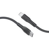 Promate High Tensile Strength Data & Charge USB-C Cable,BLACK