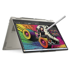 Lenovo Yoga 7 2-in-1 14AKP10 AMD Ryzen AI 7 350,8C/Copilot+PC/شاشة لمس متعددة 14 بوصة WUXGA OLED/16 جيجابايت LPDDR5-6400 Ram/1 تيرابايت M.2 SSD/رسوميات AMD Radeon 860M/ويندوز 11 هوم/إضاءة خلفية، إنجليزي-عربي/لون صدف البحر/ضمان سنتين + قلم