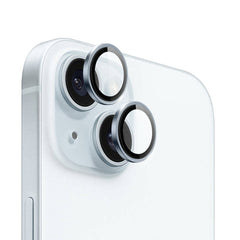 WIWU LG-005 PVD Two-Color Easy Installation Lens Guard ip15&15 Plus Blue