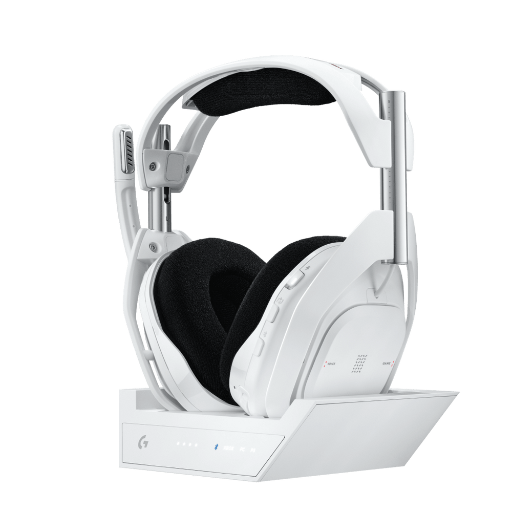 ASTRO A50 X LIGHTSPEED Wireless/Bluetooth Gaming Headset + Base Station - White
