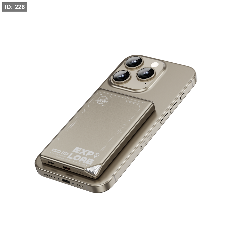 WIWU Wi-P020 Ultra-Thin Series Power Bank 10000mAh Grey