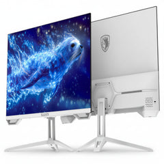 Sades SL-Sealion Pro SA-F04F24W, 24" FHD 1920x1080, 144Hz, 1 ms, IPS, Flat Gaming Monitor - White