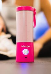 Blendjet V2 Portable Blender 16oz, Smoothie Maker, Fruit Blender, BPA-Free, 475ml, 200W, Sports Bottle, USB-C Rechargeable - Hot Pink
