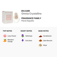 Bvlgari Ladies Omnia Crystalline EDT Spray 3.4 oz …