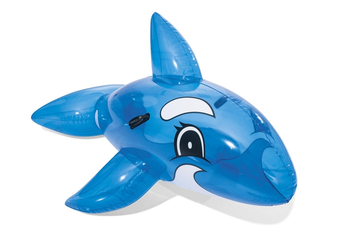 BESTWAY 1.57M X 94CM WHALE RIDE-ON (Contents:1 ride-on, repair patch) Age 3+