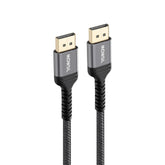 Mowsil DP 4K 60Hz 1.2 Cable Braided 2Mtr,Black