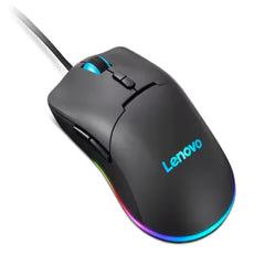 ماوس الألعاب لينوفو M210 RGB - 800 نقطة في البوصة / USB A / أسود - ماوس