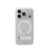 Torrii TORERO (Stand Case+MagSafe Compatible) Cover For iPhone 18 Pro (6.3”) - Clear-4895264801175