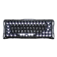 GravaStar Mercury V60 Pro 60% Hall Effect Magnetic Switch Gaming Keyboard Special Edition - Cyber Frost Black