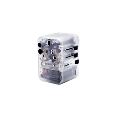 XPower TA65C 65W 5 Ports Gan PD Travel Adaptor - Transparent