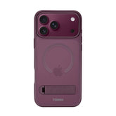 Torrii TORERO (Stand Case+MagSafe Compatible) Cover For iPhone 18 Pro Max (6.9”) - Cherry-4895264801434