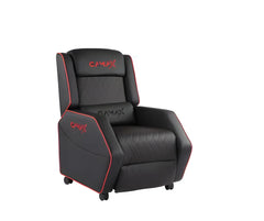 أريكة الألعاب Gamax XL باللونين الأسود والأحمر (التركيب غير متضمن)