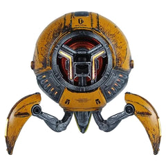GravaStar Mars Pro Bluetooth 5.0 Speaker with Bass Boost and Stereo Sound - War Damage Yellow
