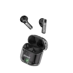 XPower BSE10 True Wireless Bluetooth 5.3 Earbuds - Transparent black - 4895246604237