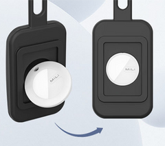 MiLi MiTag Plus Bluetoth Item Finder With Luggage Tag Works with apple Find My - Black