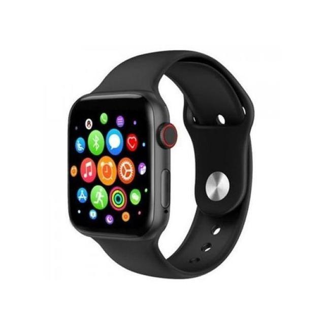 ATEAM Smartwatch with Bluetooth, Water Resistance, Heart Rate Monitor, and Fitness Tracker for Men and Women,Black