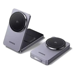 UGREEN 2-in-1 Magnetic Wireless Charger 20w (Space Grey)