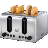 Black&Decker 4 Slice SS Toaster
