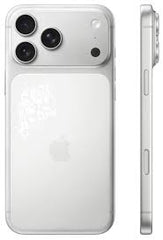 Apple iPhone 17 Pro Max 256GB Silver+2.5D Privacy Tempered Glass for iPhone 17 Pro max+WIWU NANO 30W GAN PD CHARGER