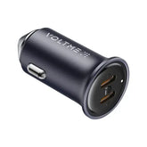 Voltme Cazo 20 CA Car Charger (20W) Metallic Blue