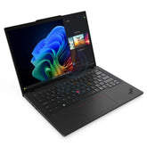 Lenovo ThinkPad T14 Gen 6 AI PC - 14.0" WUXGA / Ultra 7 255U / 16GB / 512GB (NVMe M.2 SSD) / AI Boost Up to 12 TOPS / WWAN / DOS (Without OS) / Arabic/English / 3YW / Black - Laptop