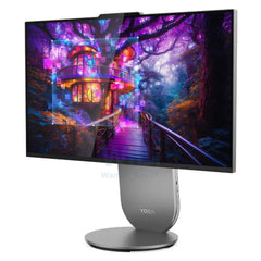 Lenovo Yoga 10 AIO AI PC - Ultra 9 285H / 32GB / 1TB (NVMe M.2 SSD) / 27" QHD (2560x1440) IPS / RTX 4050 6GB GDDR6 / Win 11 Pro / Arabic/English / 1YW / Luna Grey - Desktop